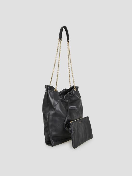 25FW 생로랑 제이미 4.3 포숑 램스킨 숄더백 781666AAB32 1000 - SAINT LAURENT