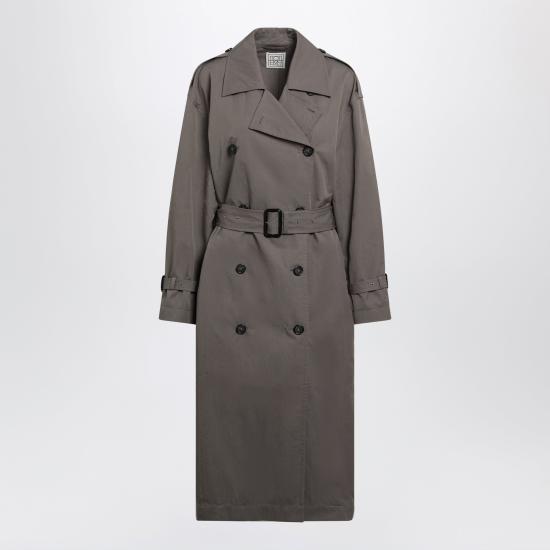 26FW 토템 크리스프 서머 트렌치 코트 크리스프 서머 트렌치 코트 252 WRO0197FB0410 Grey