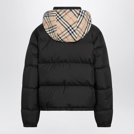 26FW 버버리 체크 테이프 앰블사이드 푸퍼 자켓 8110250168326 Black - BURBERRY