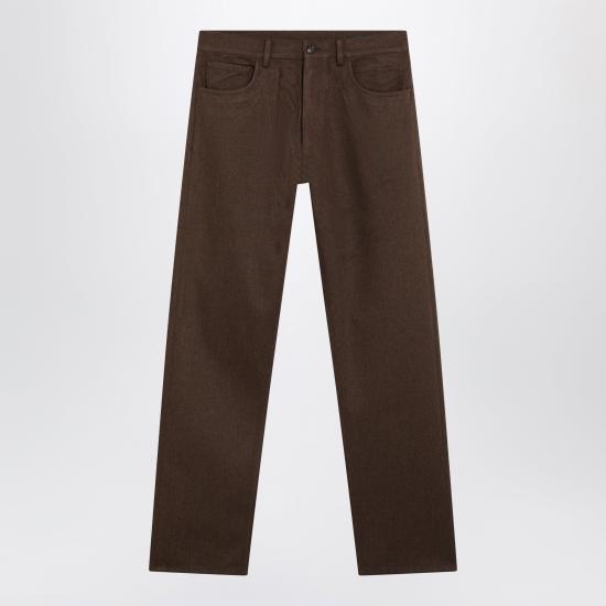 26FW 프라다 스트레이트 팬츠 SPH576OOO6357 Brown