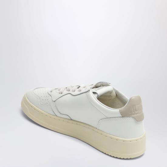 26FW 오트리 메달리스트 로우 레더 스니커즈 AULWLL27 White - AUTRY