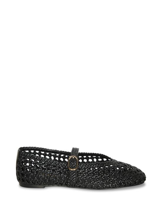 26SS 스튜어트 와이츠먼 플랫 슈즈 SN724 FIK BLK Black