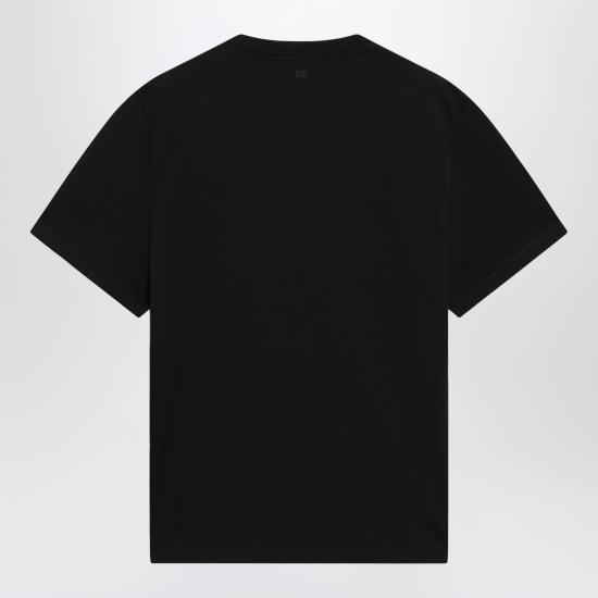 26FW 아미 스몰 하트 로고 티셔츠 BFUTS035724 Black - AMI