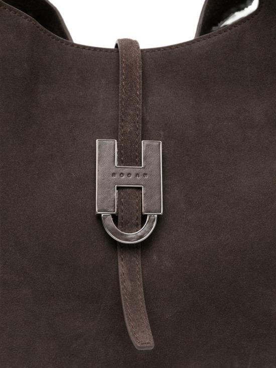 26FW 호간 토트백 KBW01XA1300UGMS808 BROWN - HOGAN
