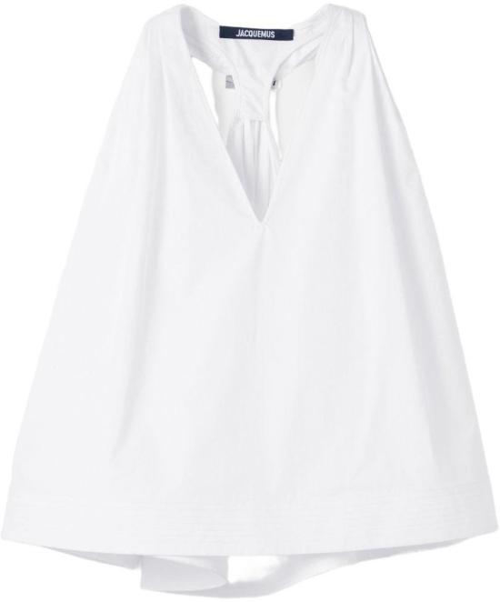 26SS 자크뮈스 블라우스 TOW00115AW00648100 WHITE