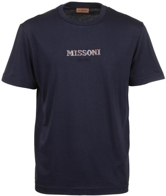  미소니 반팔 티셔츠 UC22SL03BJ00C7S75O NAVY