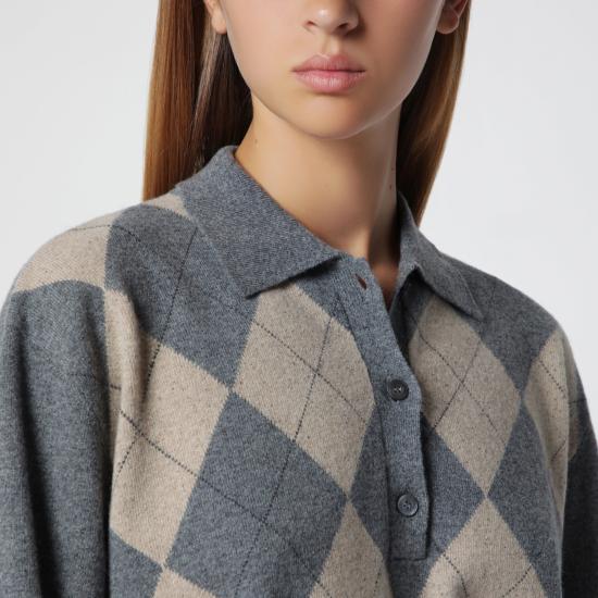 26FW 로에 폴로 티셔츠 420 23 421WO Grey - ROHE