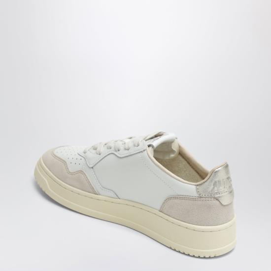 26FW 오트리 메달리스트 로우 레더 스니커즈 AULWLS75 White - AUTRY