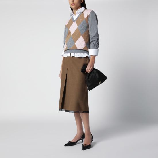 26FW 프라다 리나일론 파우치 리나일론 파우치 1NK01M2HG6 Black - PRADA