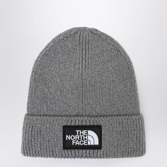 26FW 노스페이스 TNF 로고 박스 커프드 비니 NF0A8CHEPL Grey