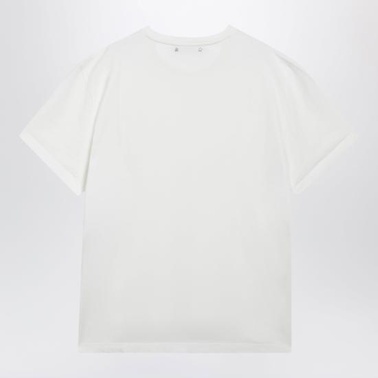 26FW 골든구스 반팔 티셔츠 GMP01220P000638 White - GOLDEN GOOSE