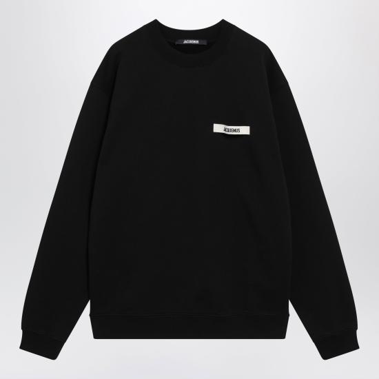 26FW 자크뮈스 그로그랭 스웨트 셔츠 SSM00206AJ00126 Black