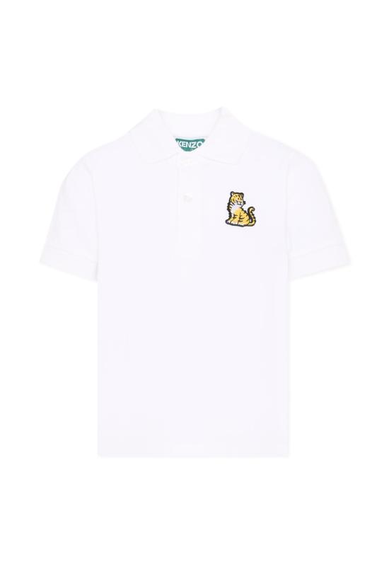 26SS [키즈] 겐조 폴로 셔츠 K61694 10P WHITE