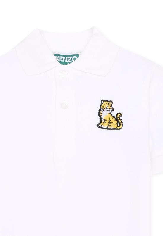 26SS [키즈] 겐조 폴로 셔츠 K61694 10P WHITE - KENZO