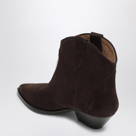 26FW 이자벨마랑 드위나 스웨이드 카프스킨 카우보이 부츠 BO0002FAA1A03S Brown - ISABEL MARANT