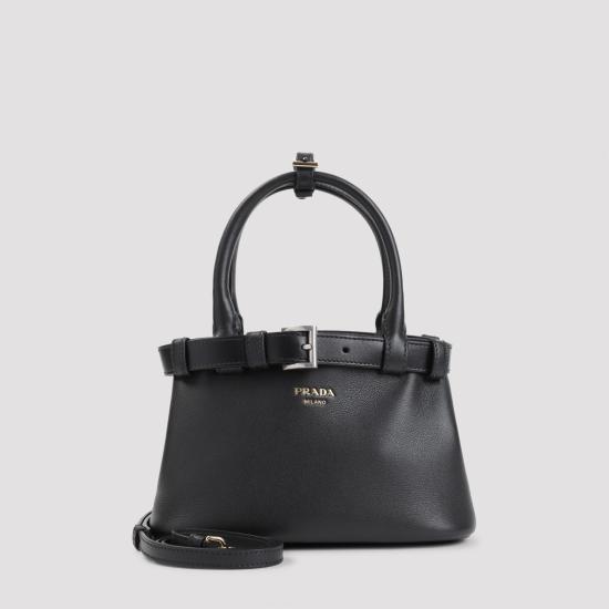 26FW 프라다 스몰 가죽 벨트 백 스몰 가죽 벨트 백 1BA502VOBO 2CY9 F0002 NERO