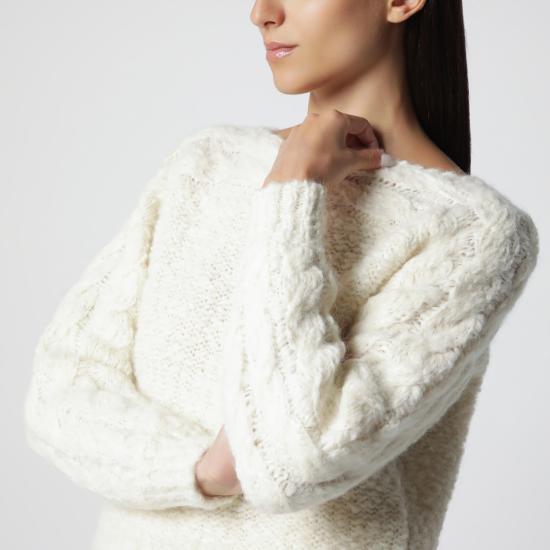 26FW 이자벨마랑 긴팔 티셔츠 PU0952FAD3L06I White - ISABEL MARANT