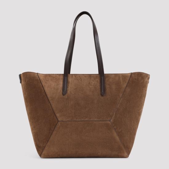 26FW 브루넬로 쿠치넬리 토트백 MBDLB2571 C9773 CARAMELLO - BRUNELLO CUCINELLI