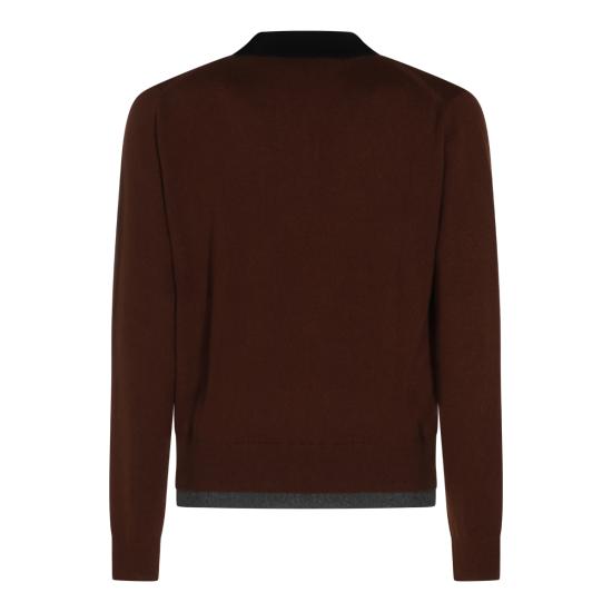 26FW 마르니 폴로 티셔츠 POMG0096Q0 UFX331MXM53 MULTI BROWN - MARNI