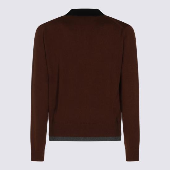 26FW 마르니 폴로 티셔츠 POMG0096Q0 UFX331MXM53 MULTI BROWN - MARNI