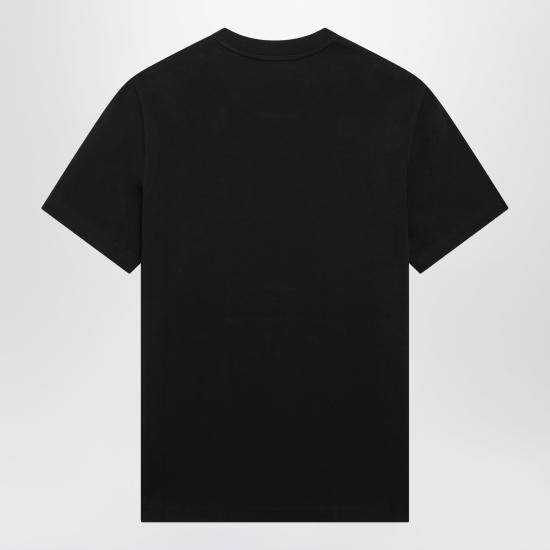 26FW 몽클레어 로고 프린트 티셔츠 8C0002589AUG Black - MONCLER