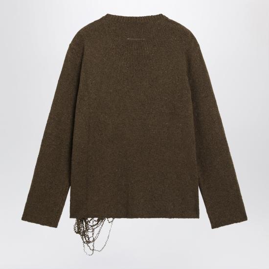 26FW MM6 메종마르지엘라 긴팔 티셔츠 SH0HL0049M13283 Green - MM6 MAISON MARGIELA