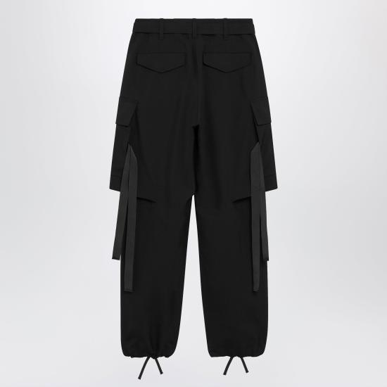 26FW 사카이 스트레이트 팬츠 26 08571NY Black - SACAI