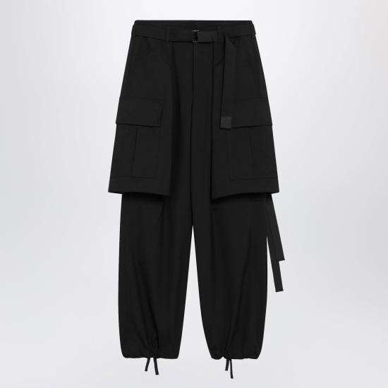 26FW 사카이 스트레이트 팬츠 26 08571NY Black
