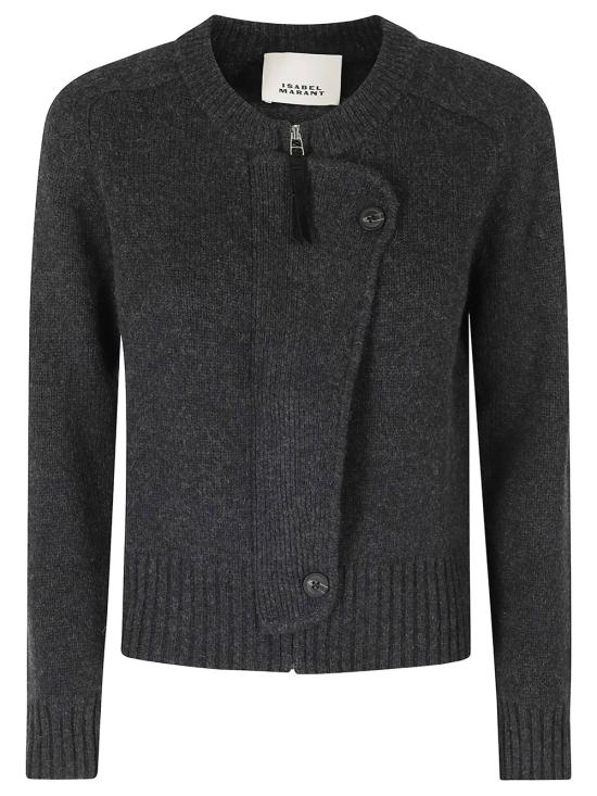 26FW 이자벨마랑 가디건 CA0184FA B1L07I 02DG DARK GREY