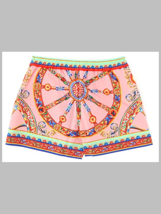 26FW [키즈] 돌체앤가바나 쇼츠/버뮤다 L53Q29K FI5O1HF6CK MULTICOLOUR - DOLCE & GABBANA