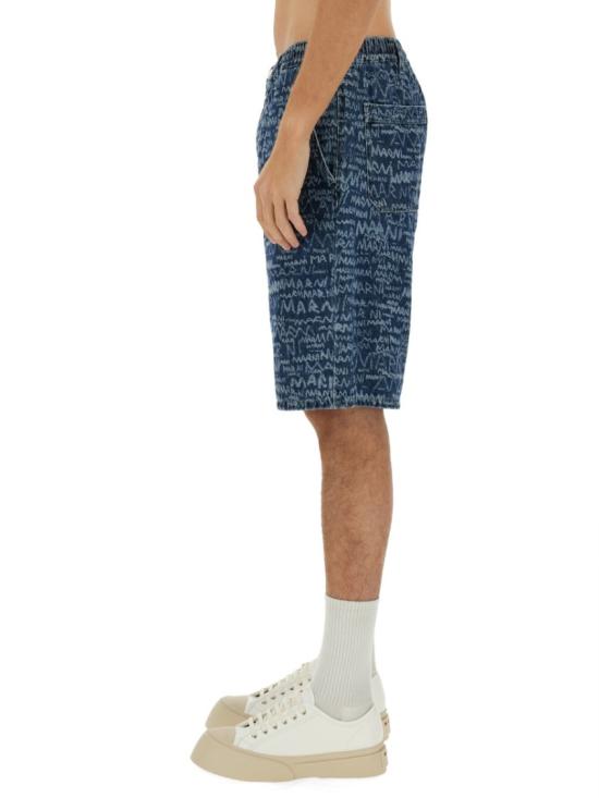  마르니 데님 숏팬츠 PUJU0070A0 USCX38LOB95 Blue - MARNI