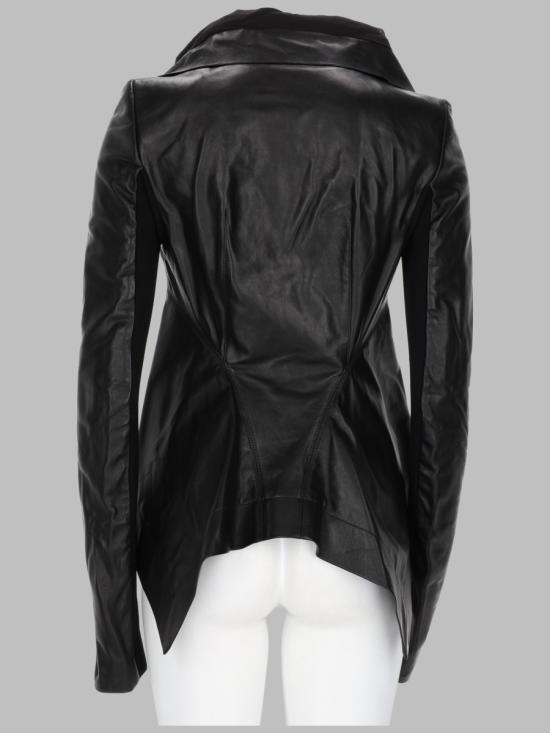 26FW 릭 오웬스 나스카 레더 바이커 재킷 RP02F5743 LBY09 BLACK - RICK OWENS