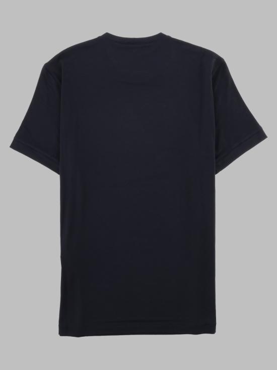 26FW 조르지오 아르마니 반팔 티셔츠 3GST52 SJP4ZUBSG BLUE - GIORGIO ARMANI