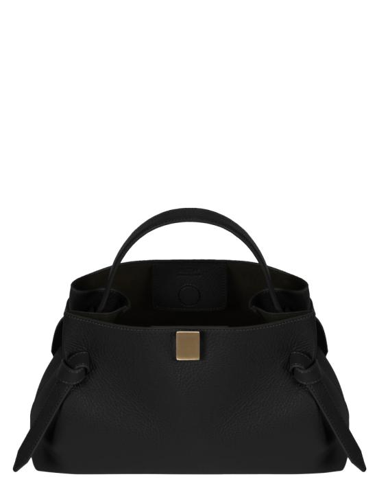 26FW 유제피 토트백 GYOZA PEBBLE GRAIN LEATHER BLACK - YUZEFI