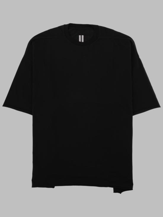 26FW 릭 오웬스 반팔 티셔츠 RU02F4283 JA09 BLACK