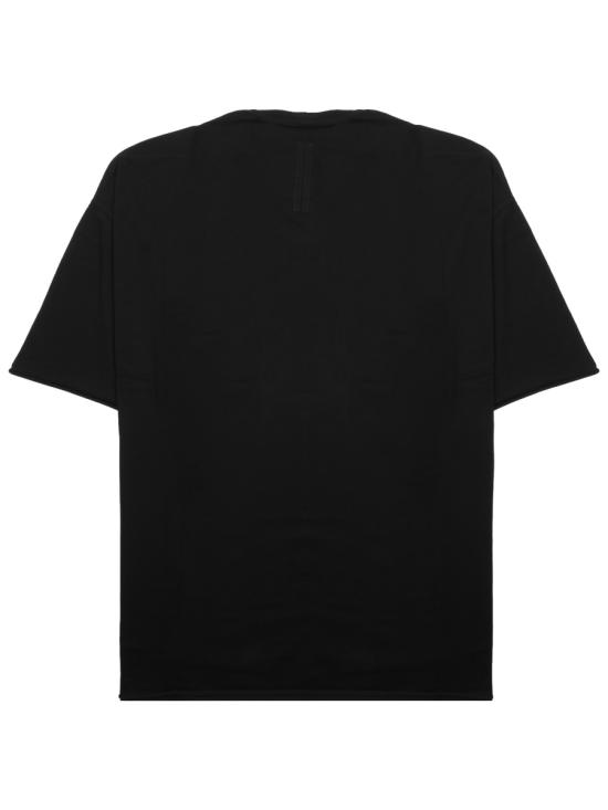 26FW 릭 오웬스 반팔 티셔츠 RU02F4283 JA09 BLACK - RICK OWENS