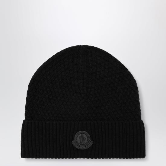 26FW 몽클레어 비니 3B00026M4281 Black