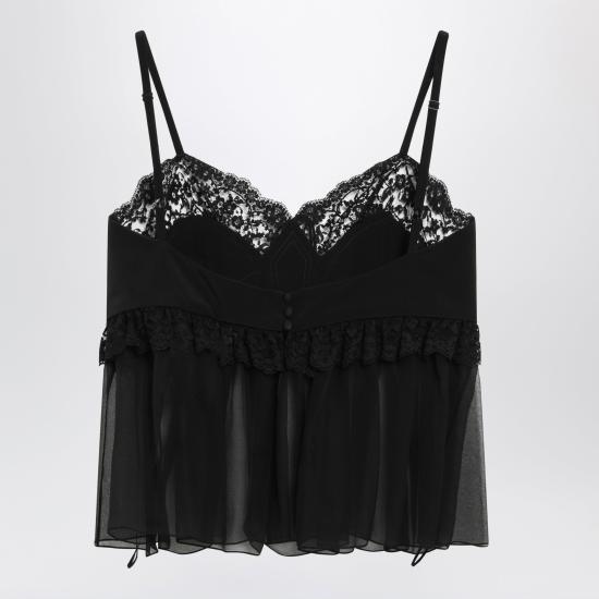 26FW 끌로에 민소매 티셔츠 CH26AHT17005 Black - CHLOE