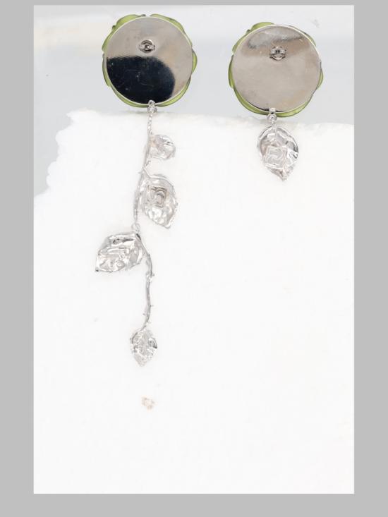 26FW 마그다뷰트림 이어링 408726 BLACK GREEN - MAGDA BUTRYM