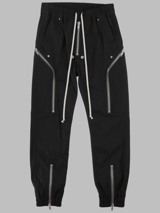 26FW 릭 오웬스 스트레이트 팬츠 RU02F4368 TE09 BLACK