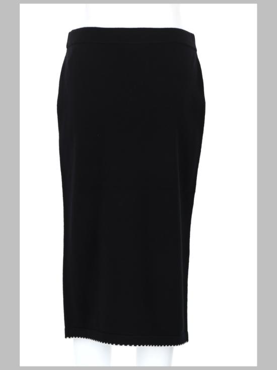 26FW 토리버치 미디 스커트 182739 960 BLACK - TORY BURCH