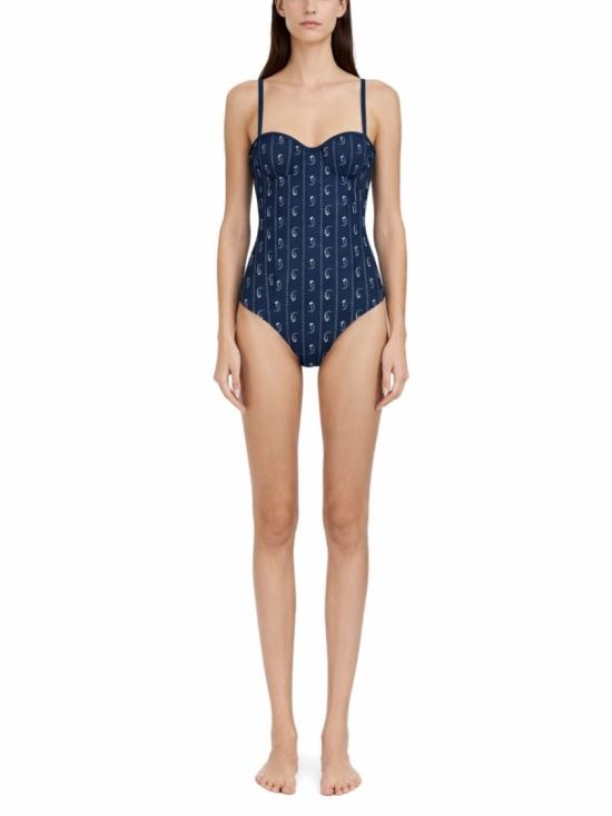 26SS 토리버치 원피스 수영복 175270 401 Blue - TORY BURCH
