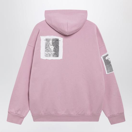 26FW 발렌시아가 후드 티셔츠 A0017WTUVT4 Pink - BALENCIAGA