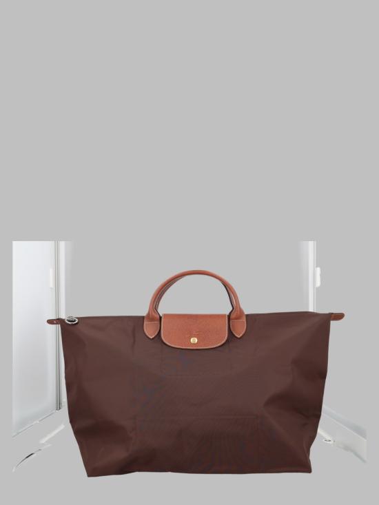 26FW 롱샴 르 플리아쥬 오리지널 L 트래블백 1624 089002 BROWN