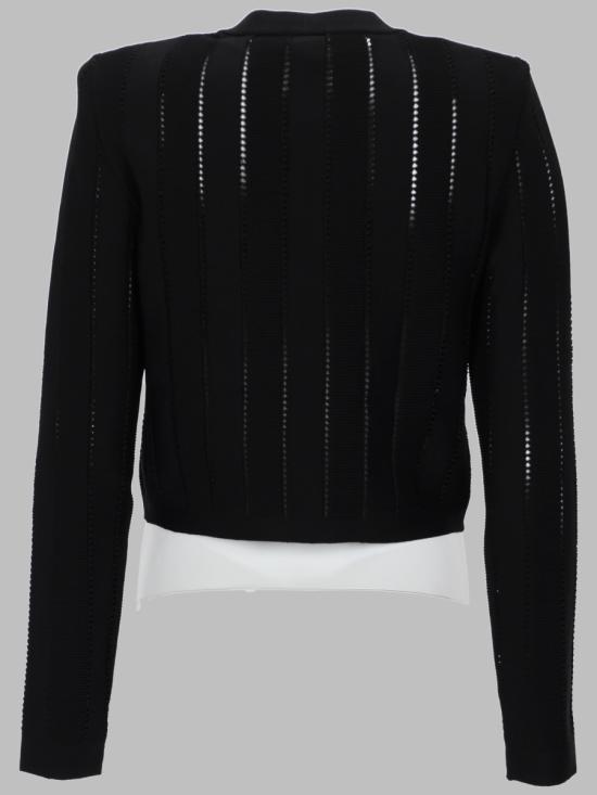 26FW 발망 가디건 HF1KL459KK34 0PA BLACK - BALMAIN