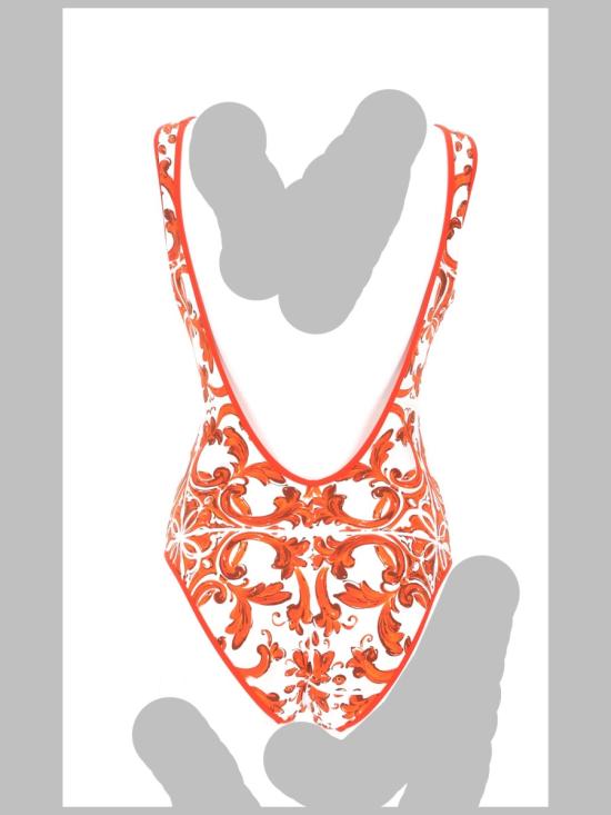 26FW 돌체앤가바나 비치웨어 O9A46J ONO19IE5DQ ORANGE - DOLCE & GABBANA