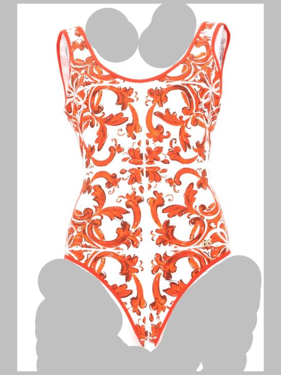 26FW 돌체앤가바나 비치웨어 O9A46J ONO19IE5DQ ORANGE