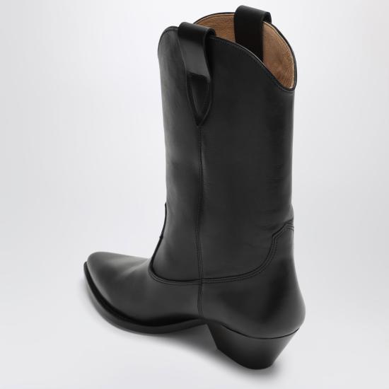 26FW 이자벨마랑 두에르토 레더 카우보이 부츠 BO0003FAA3A03S Black - ISABEL MARANT
