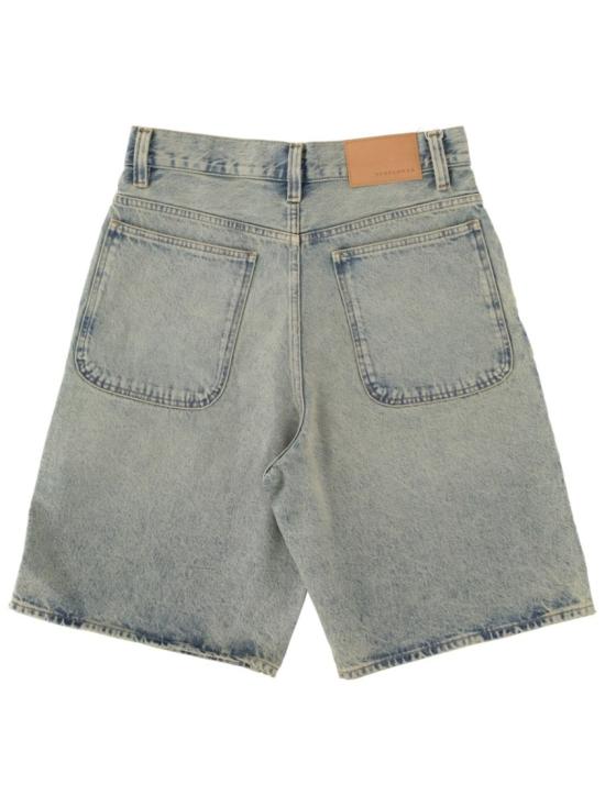 26SS 선플라워 가먼트 워시드 데님 숏팬츠 가먼트 워시드 데님 숏팬츠 5153 3 753 Blue - SUNFLOWER