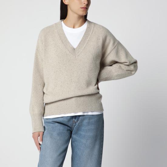 26FW 로에 긴팔 티셔츠 420 23 350WO Beige